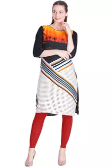  Lyra Tomato Red Free Size Ankle Leggings