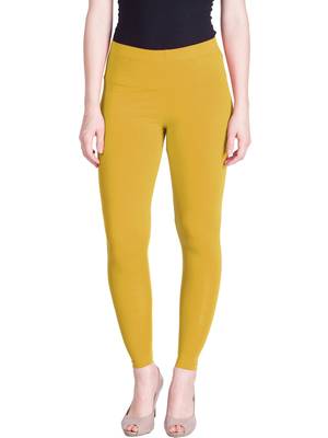  Lyra True Gold Free Size Ankle Leggings 1