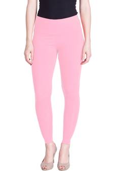 Lyra Baby Pink Free Size Ankle Leggings
