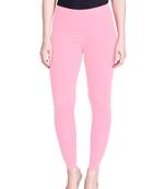  Lyra Baby Pink Free Size Ankle Leggings
