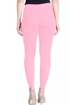  Lyra Baby Pink Free Size Ankle Leggings