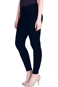  Lyra Deep Navy Free Size Ankle Leggings