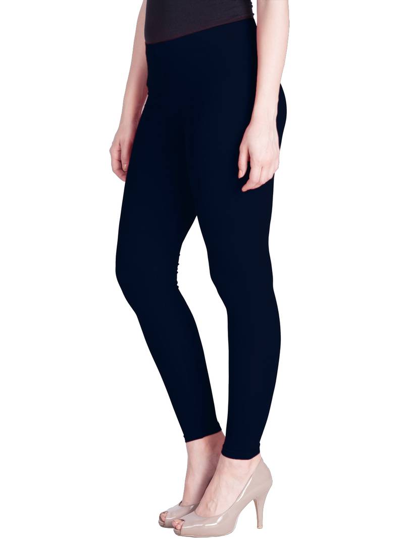  Lyra Deep Navy Free Size Ankle Leggings