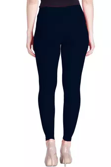  Lyra Deep Navy Free Size Ankle Leggings