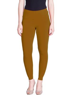  Lyra Yellow Gold Free Size Ankle Leggings 1