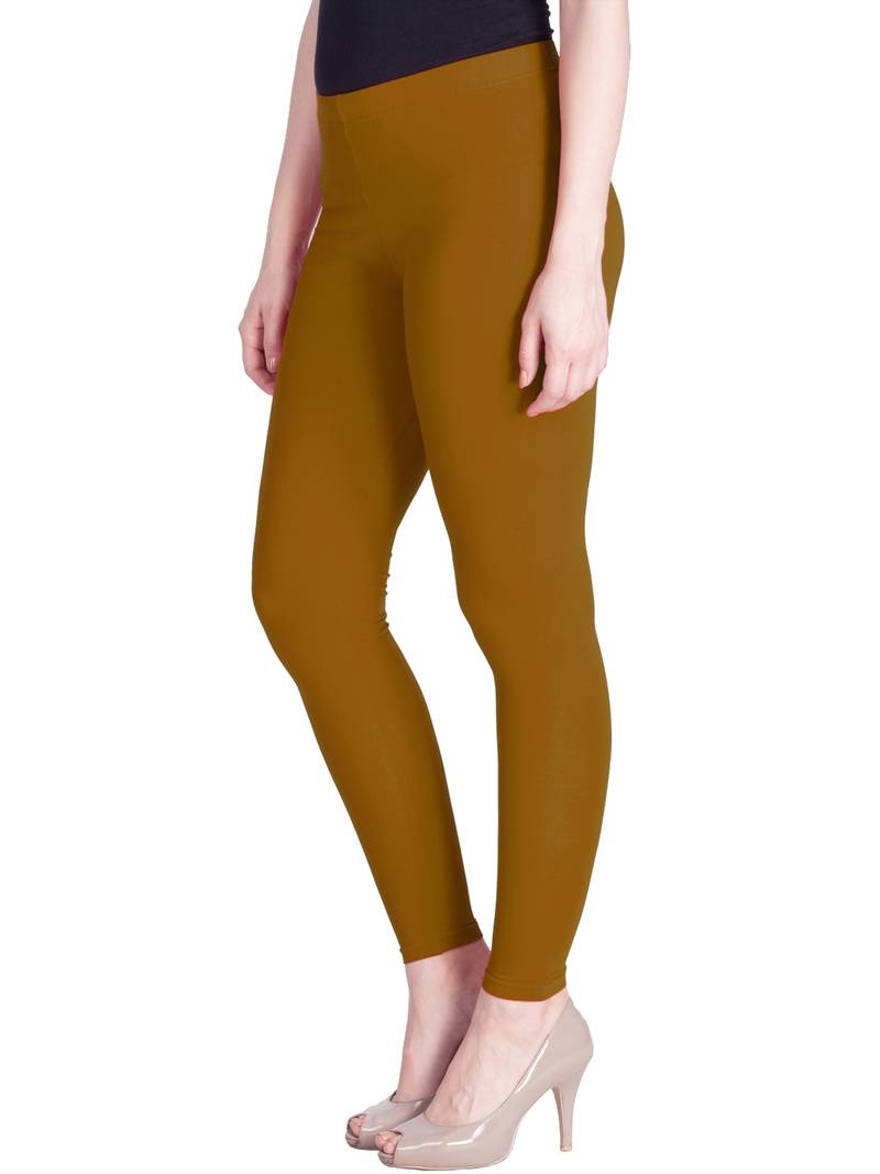  Lyra Yellow Gold Free Size Ankle Leggings