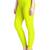 Lux Lyra Neon Lemon Free Size Ankle Leggings
