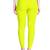 Lux Lyra Neon Lemon Free Size Ankle Leggings