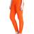 Lux Lyra Neon Orange Free Size Ankle Leggings