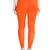 Lux Lyra Neon Orange Free Size Ankle Leggings