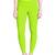 Lux Lyra Neon Green Free Size Ankle Leggings