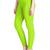 Lux Lyra Neon Green Free Size Ankle Leggings