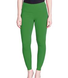  Lyra Grass Green Free Size Ankle Leggings