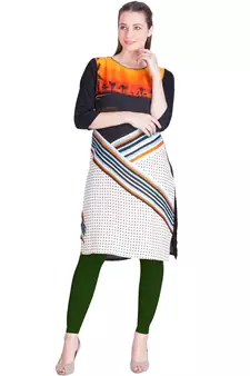  Lyra Spring Green Free Size Ankle Leggings