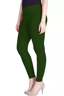 Lyra Spring Green Free Size Ankle Leggings