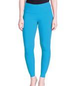  Lyra Blue Sapphire Free Size Ankle Leggings