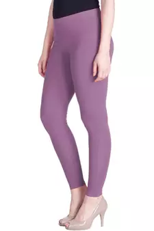  Lyra Lavender Free Size Ankle Leggings
