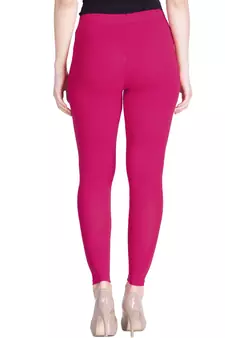  Lyra Candy Pink Free Size Ankle Leggings