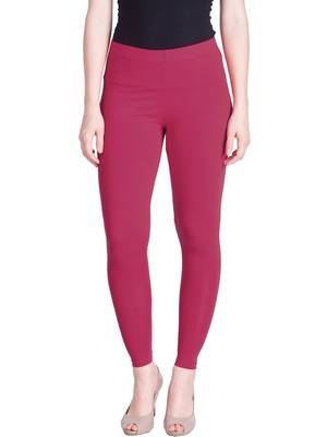  Lyra Pink Frost Free Size Ankle Leggings 1