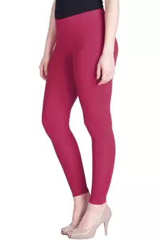  Lyra Pink Frost Free Size Ankle Leggings