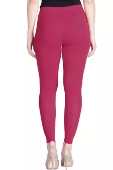  Lyra Pink Frost Free Size Ankle Leggings