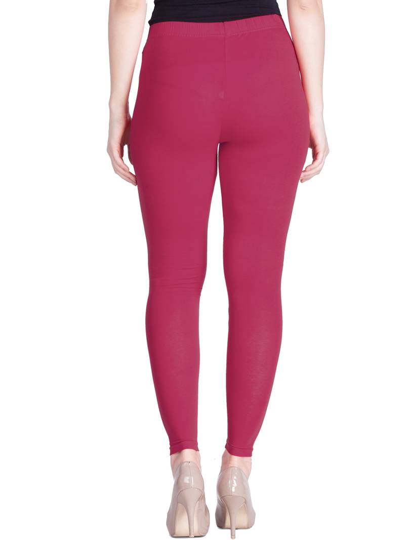  Lyra Pink Frost Free Size Ankle Leggings