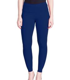  Lyra Cobalt Blue Free Size Ankle Leggings
