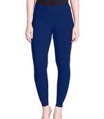  Lyra Cobalt Blue Free Size Ankle Leggings