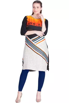  Lyra Cobalt Blue Free Size Ankle Leggings