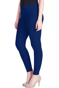  Lyra Cobalt Blue Free Size Ankle Leggings