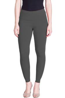 Lyra Smoke Grey Free Size Ankle Leggings