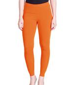  Lyra Ralh Orange Free Size Ankle Leggings