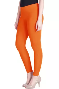  Lyra Ralh Orange Free Size Ankle Leggings