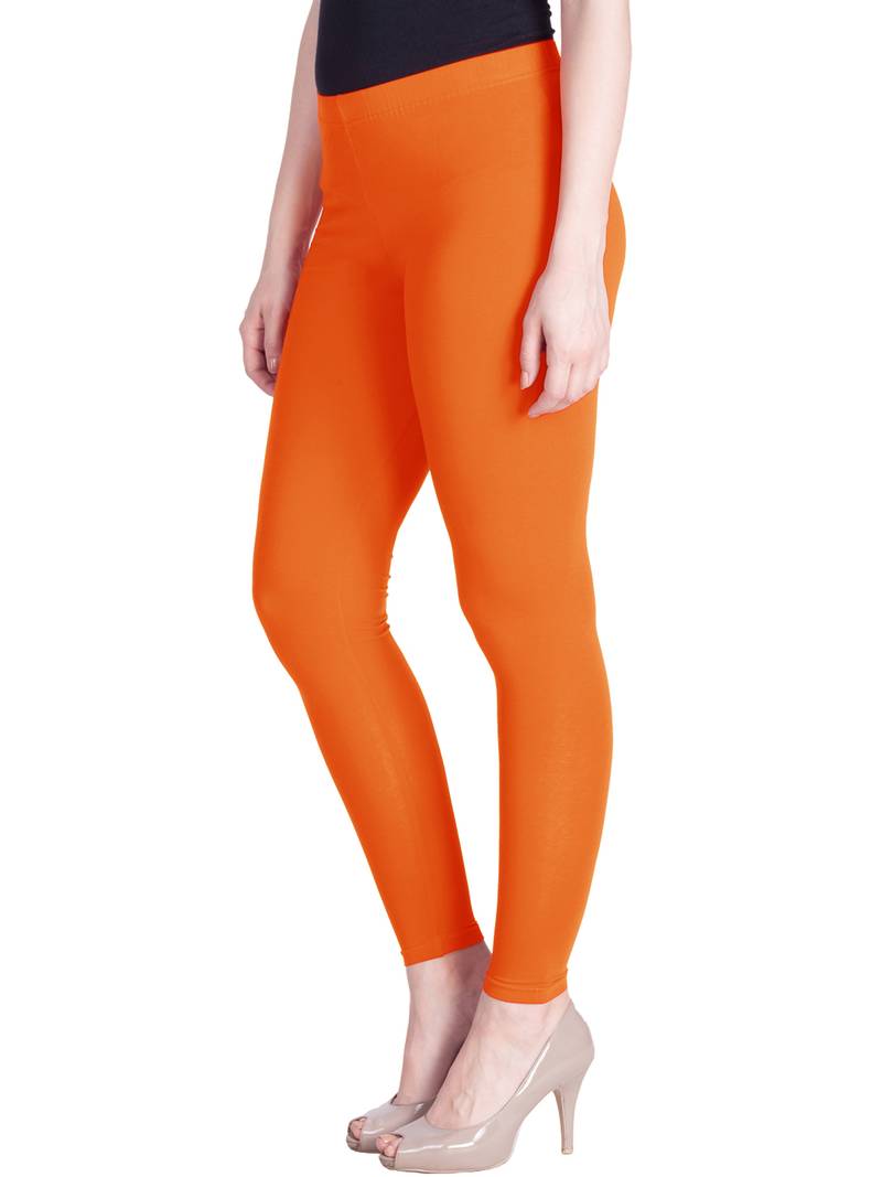  Lyra Ralh Orange Free Size Ankle Leggings