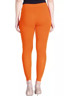  Lyra Ralh Orange Free Size Ankle Leggings