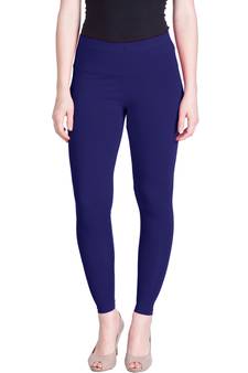  Lyra Midnight Navy Free Size Ankle Leggings