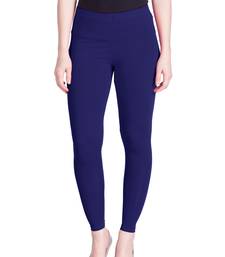  Lyra Midnight Navy Free Size Ankle Leggings