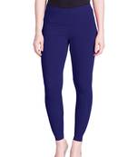  Lyra Midnight Navy Free Size Ankle Leggings