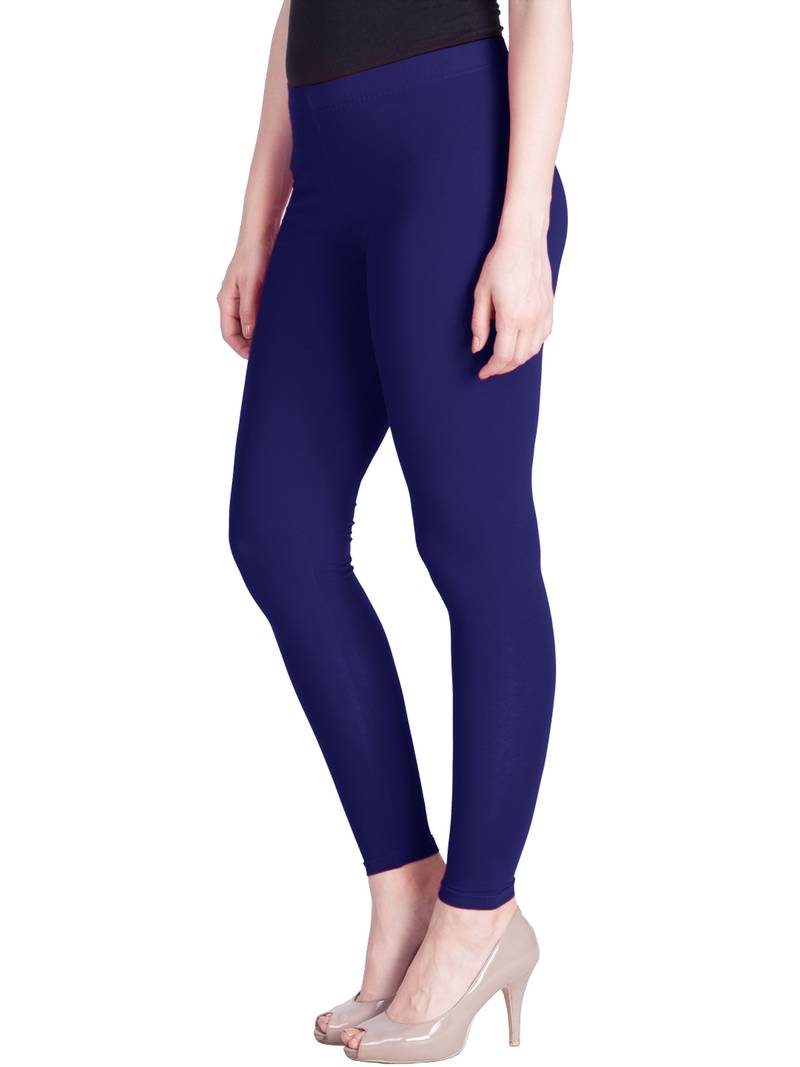  Lyra Midnight Navy Free Size Ankle Leggings