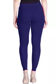  Lyra Midnight Navy Free Size Ankle Leggings