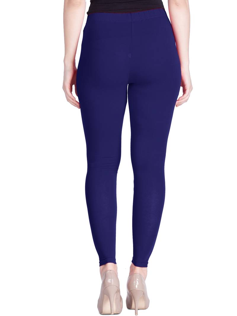  Lyra Midnight Navy Free Size Ankle Leggings
