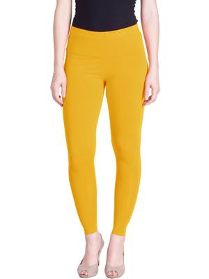  Lyra Golden Corn Free Size Ankle Leggings 1