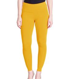  Lyra Golden Corn Free Size Ankle Leggings