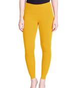 Lyra Golden Corn Free Size Ankle Leggings