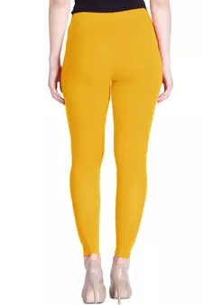  Lyra Golden Corn Free Size Ankle Leggings