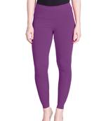  Lyra Rose Wine Free Size Ankle Leggings