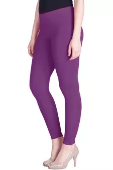  Lyra Rose Wine Free Size Ankle Leggings