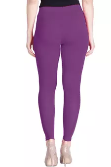  Lyra Rose Wine Free Size Ankle Leggings