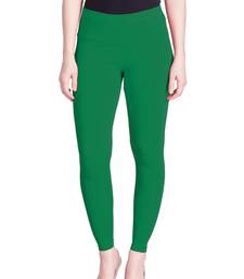  Lyra Pear Green Free Size Ankle Leggings