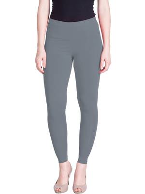 Lyra Cloud Grey Free Size Ankle Leggings 1